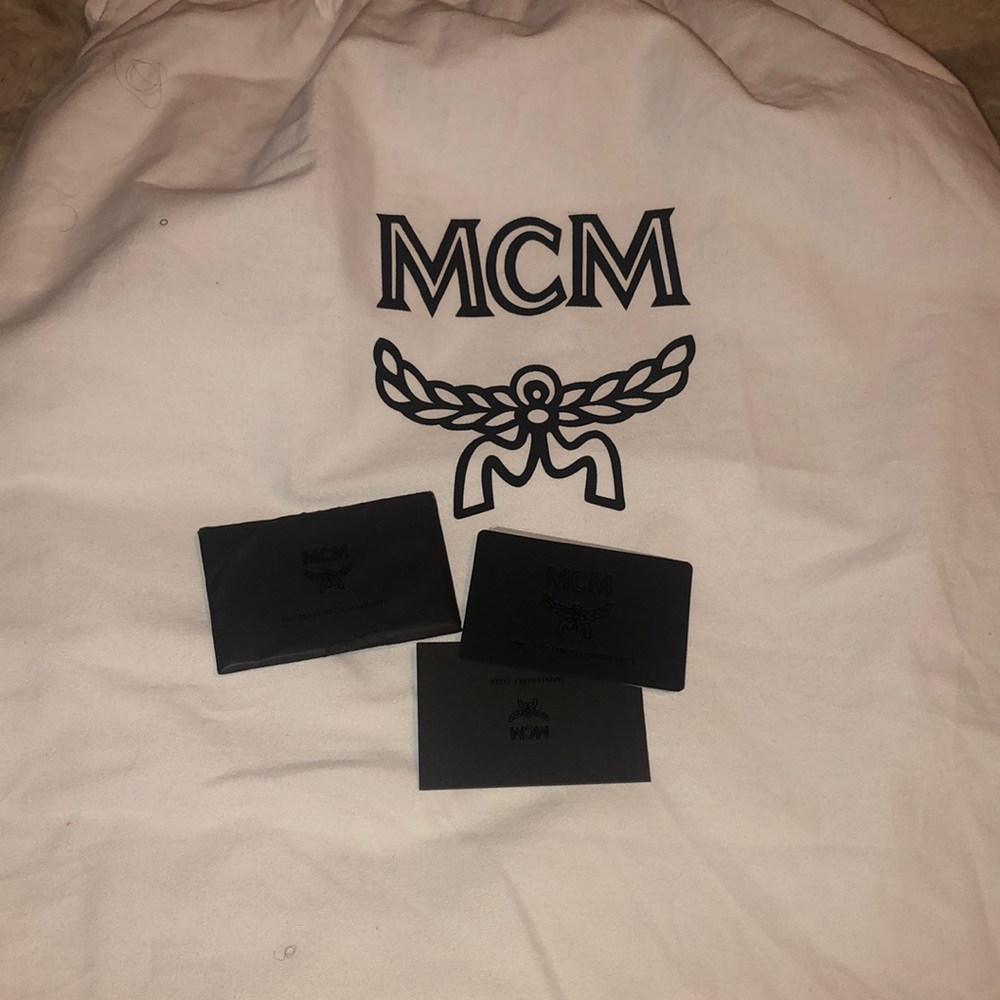 Authentic MCM visetos tote - Picture 11 of 12